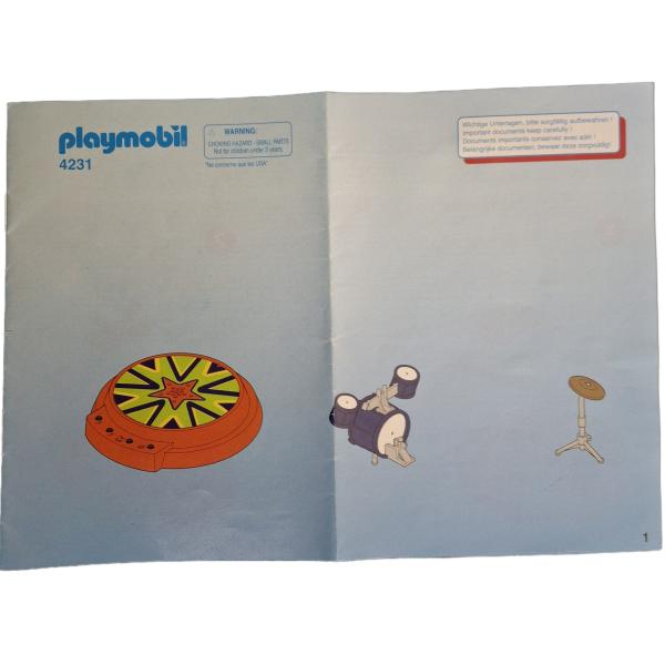 Playmobil ® 4231 Zirkuskapelle mit 4-fach-Soundmodul gebraucht