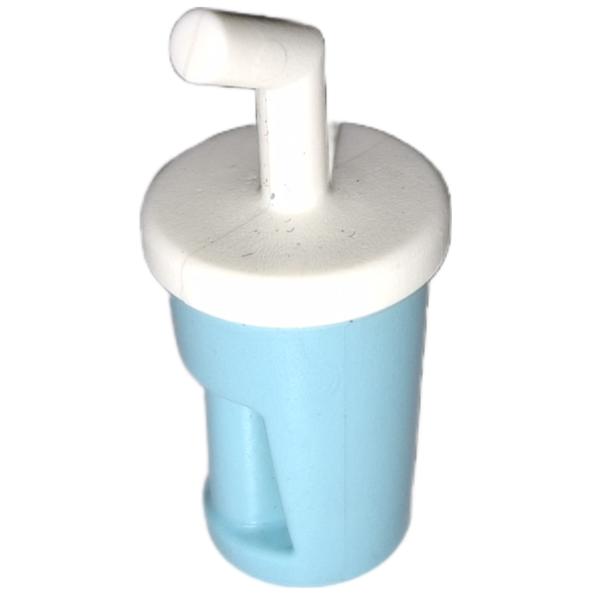 Playmobil ® 30067642 + 30222303 Becher türkis mit Deckel gebraucht