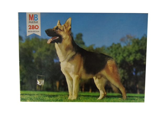 280 Teile Puzzle Deutscher Schäferhund (1977) gebraucht