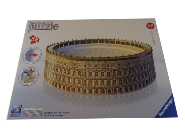 3D Puzzle 216 Teile Kolosseum gebraucht