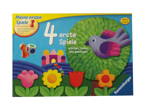 4 erste Spiele gebraucht