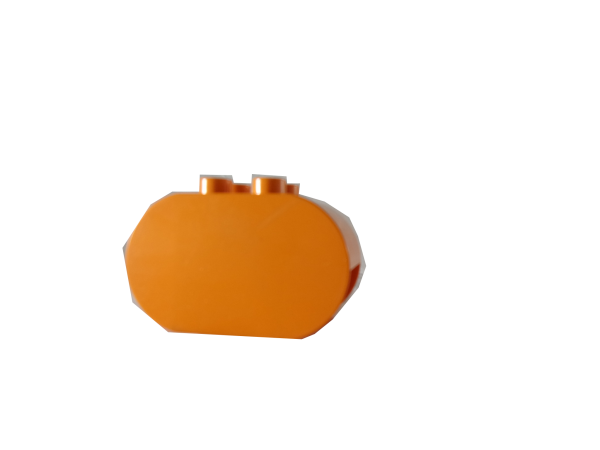 LEGO® DUPLO® 4 x 2 x 2  abgrundet orange gebraucht