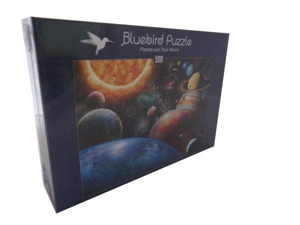 500 Teile Puzzle Planets and Their Moons NEUWARE