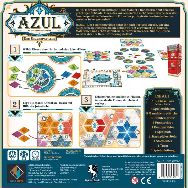 AZUL Der Sommerpavillon Neuware