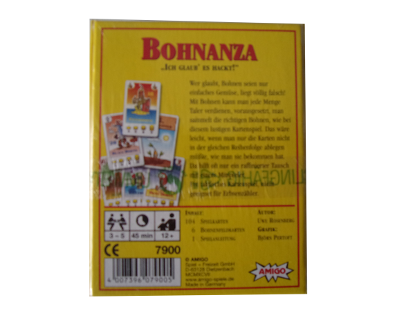 Bohnanza Ich glaub es hackt! NEUWARE