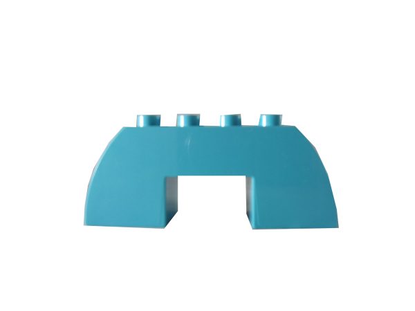 LEGO® DUPLO® 2 x 4 Brückenteil hellblau gebraucht