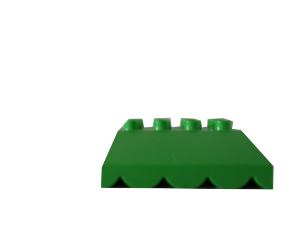 LEGO® DUPLO® Dachstein 4 breit hellgrün gebraucht