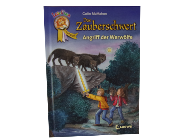 LESELÖWE Champion Das Zauberschwert Angriff der Wölfe gebraucht wie neuwertig
