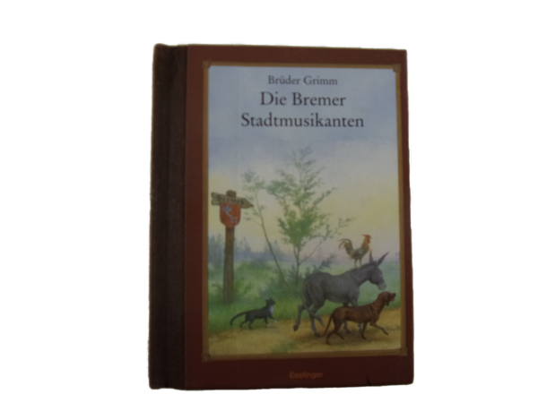 Die Bremer Stadtmusikanten - Brüder Grimm - gebraucht (Mini Buch)