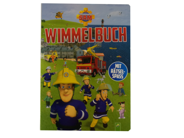 Mein Wimmelbuch: "Feuerwehrmann SAM" ab 3 Jahre  gebraucht wie neuwertig