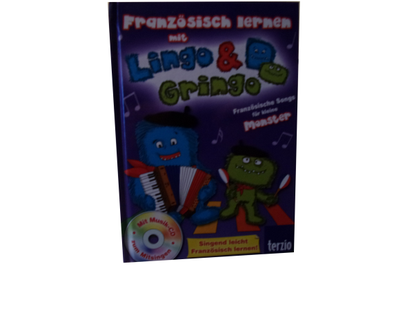 Französisch lernen mit LINGO & GRINGO mit Musik CD zum Mitsingen gebraucht wie neuw.