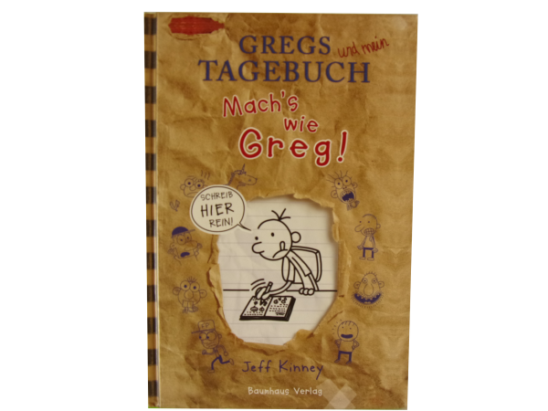 GREG S TAGEBUCH Mach´s wie Greg! Schreib hier rein! Wie neuwertig