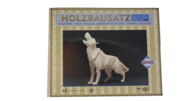 Holzbausatz Wolf OVP