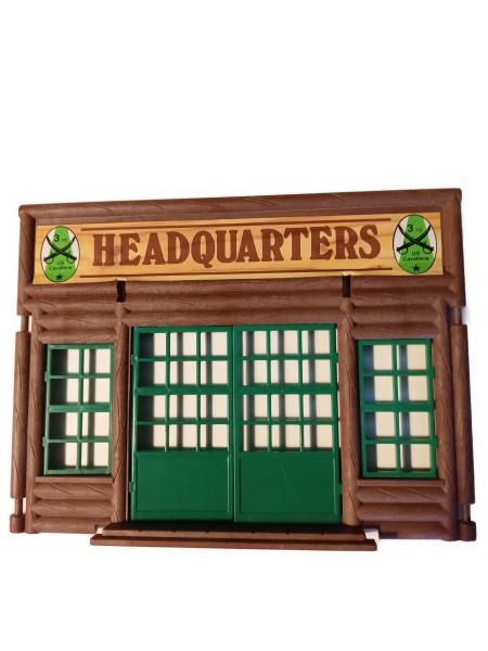 Playmobil ® 3064694 Headquaters Front Holz gebraucht