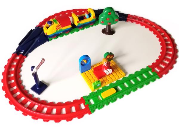 Playmobil ® 1 - 2 - 3 6915 Eisenbahn gebraucht