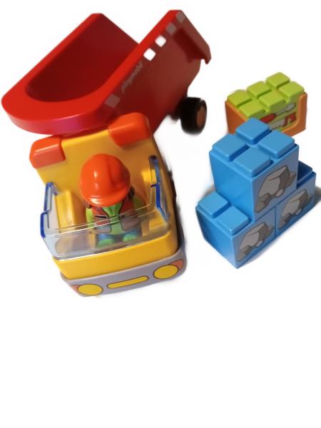 Playmobil ® 1 - 2 - 3 70126 Kipplaster gebraucht