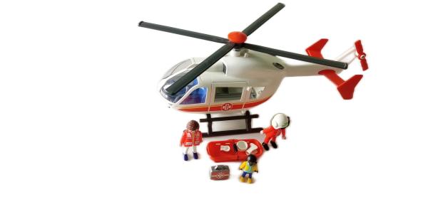 Playmobil ® 6686 Rettungshelikopter gebraucht