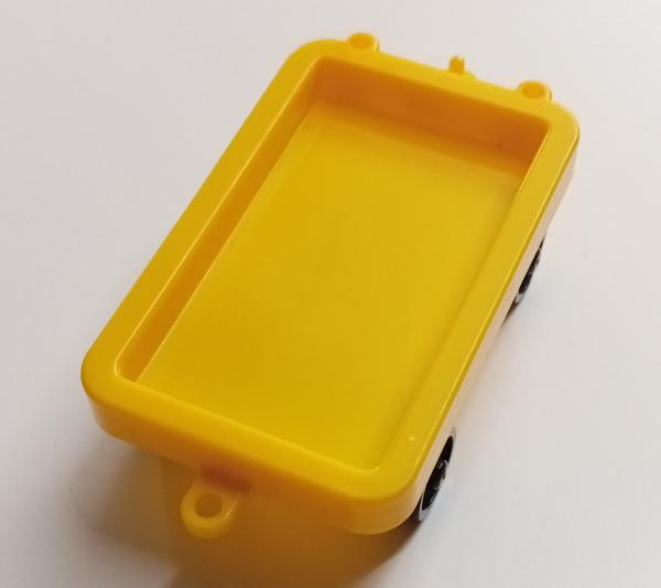 Playmobil ® Gepäckwagen ohne Stange gelb aus 3206 gebraucht