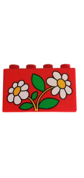 LEGO® DUPLO® 2 x 4 x 2 Stein Blumen gebraucht