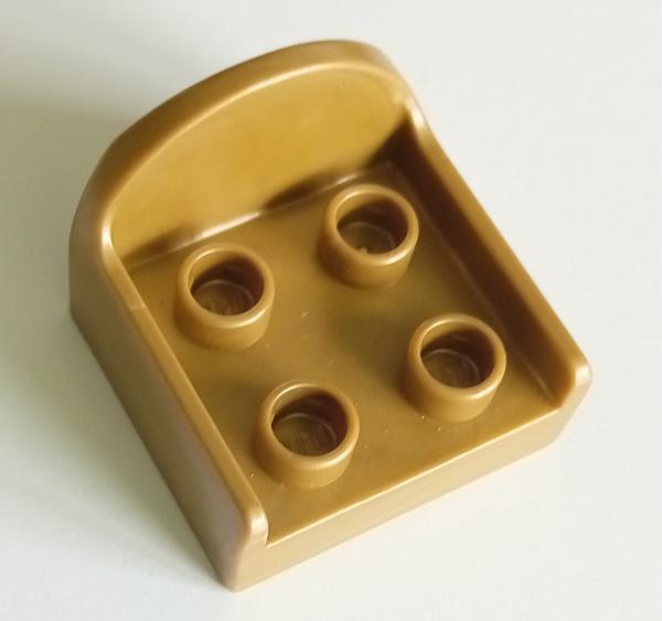 LEGO® DUPLO® Sitz gold gebraucht