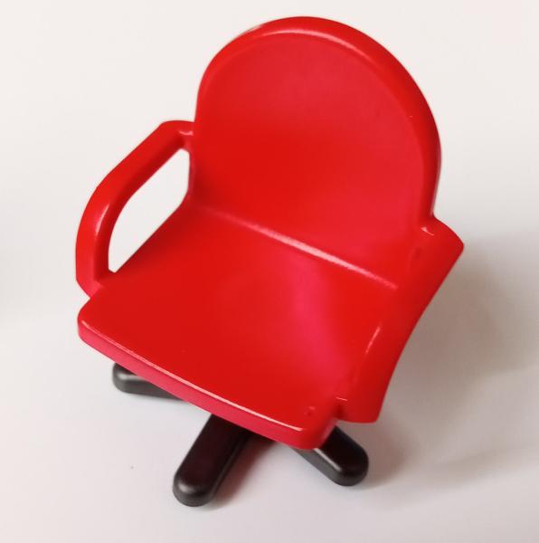 Playmobil ® 30230070 + 30032380 Bürostuhl rot gebraucht