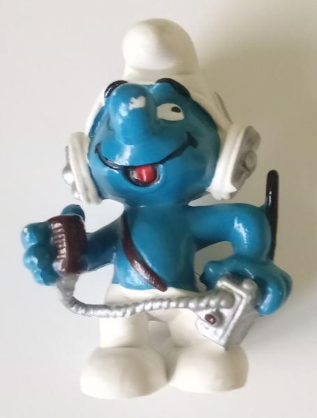 Schleich ® 20143 CB-Funker Schlumpf gebraucht