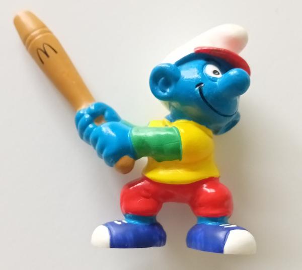 Schleich ® Basball Schlumpf Mc Donalds - Happy Meal 1998 gebraucht