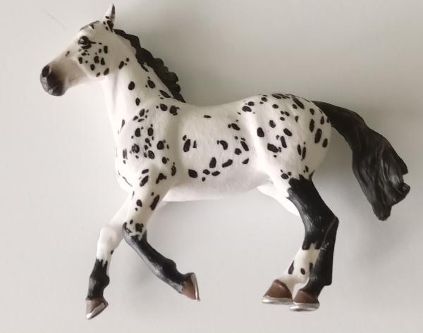 Papo 51539 Appaloosa Pferd schwarz gebraucht