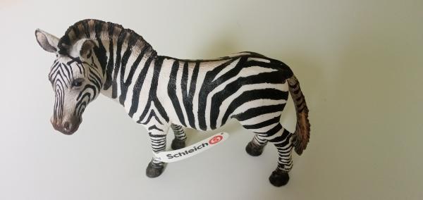 Schleich ® 14392 Zebra Stute mit Fahne gebraucht