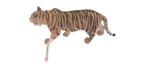 Schleich ® 14729 Tiger mit Fahne gebraucht