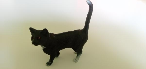 Schleich ® 13770 Katze schwarz stehend gebraucht