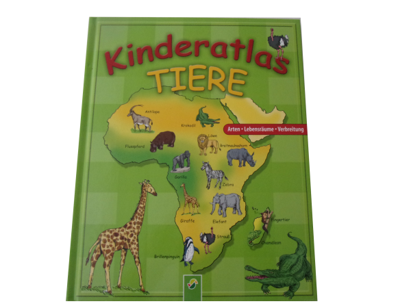KINDERATLAS - TIERE: Arten, Lebensräume, Verbreitung  gebraucht