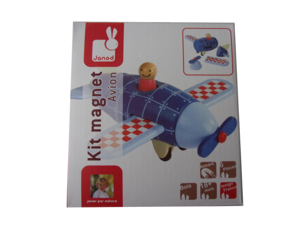 Kit Magnet FLUGZEUG Holz ab ca.18 Monate neuwertig