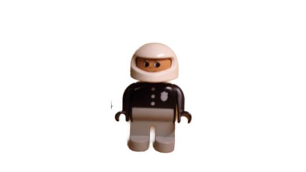 LEGO® DUPLO® Figur Polizei alt mit Helm gebraucht