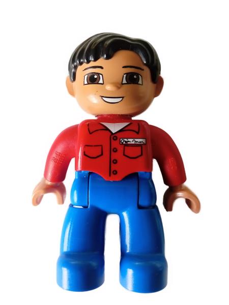 LEGO® DUPLO® Mann mit rotem Hemd gebraucht
