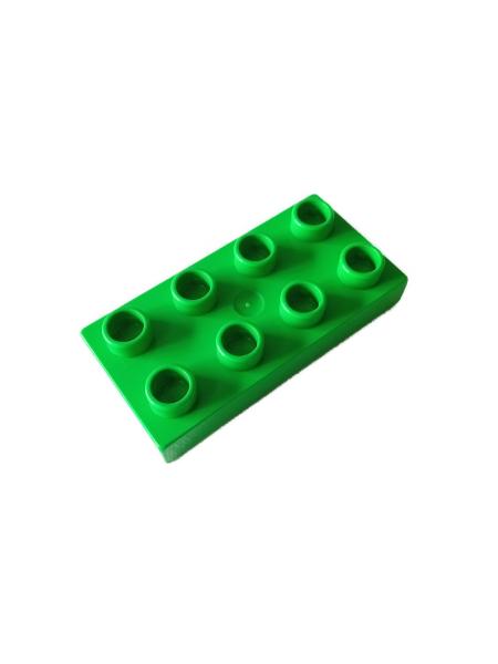 LEGO® DUPLO®40666 2 x 4 Platte hellgrün gebraucht