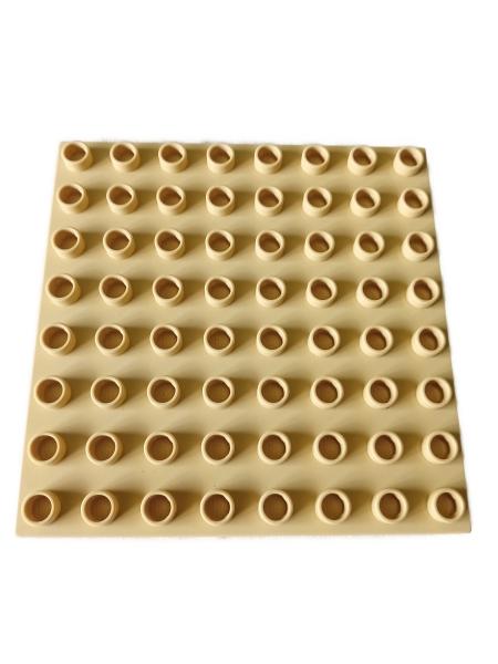 LEGO® DUPLO® 8x8 Platte beige gebraucht