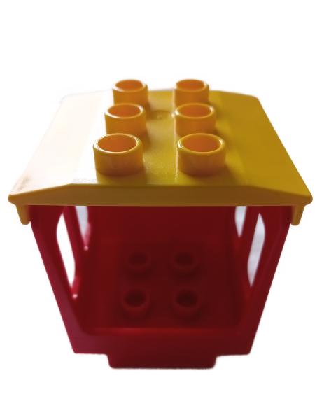 LEGO® DUPLO® Lok Kabine gelb / rot gebraucht
