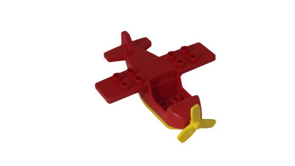 LEGO® DUPLO® Flugzeug rot gelb (Ältere Version) gebraucht