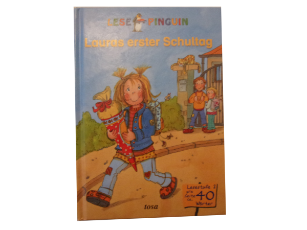 LESEPINGUIN - Lauras erster Schultag Erstleser ab 6 Jahre  gebraucht wie neuwertig
