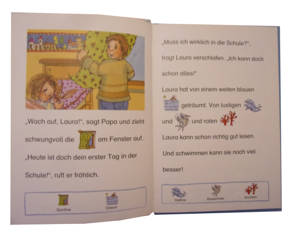 LESEPINGUIN - Lauras erster Schultag Erstleser ab 6 Jahre  gebraucht wie neuwertig