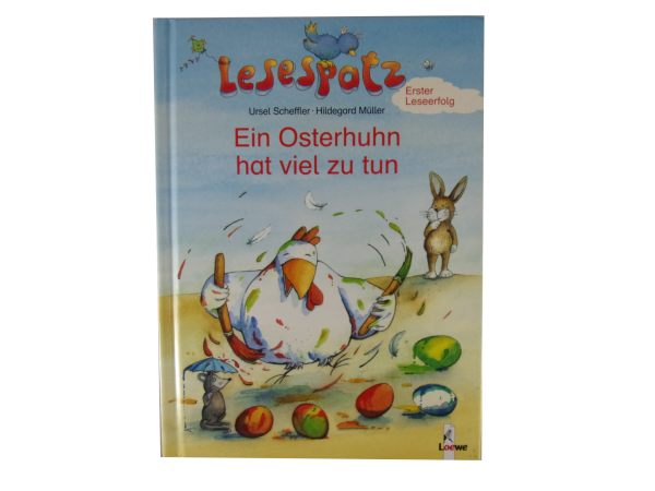 Lesespatz: "Ein Osterhuhn hat viel zu tun" für Erstleser ab 6 Jahren - gebraucht wie neuwertig