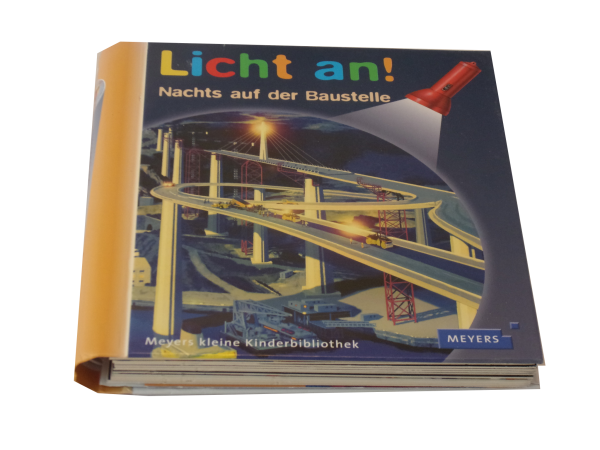 Meyers Licht an - Band 19 Nachts auf der Baustelle, Buch mit Folien & Taschenlampe  gebraucht