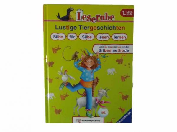 LESERABE - Lustige Tiergeschichten Silbe für Silbe lesen lernen gebraucht