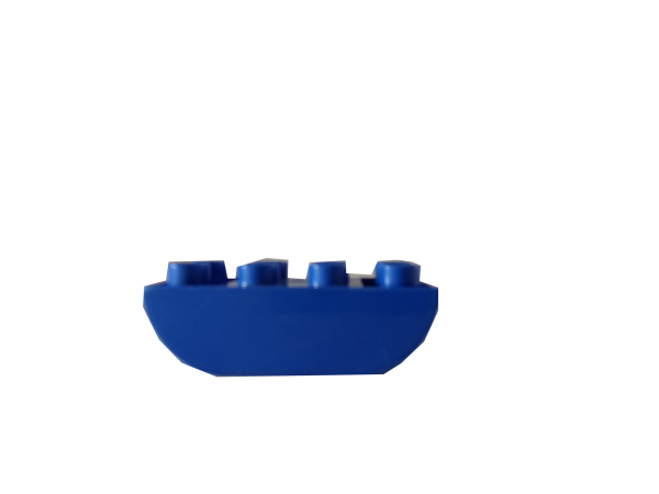 LEGO® DUPLO® 2 x 4 negativ blau gebraucht