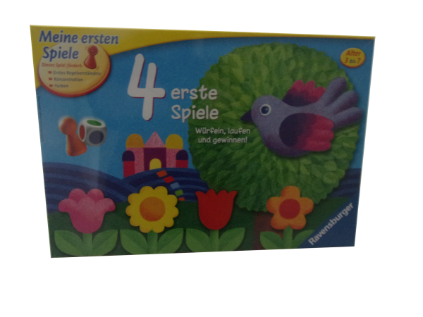 4 erste Spiele NEUWARE