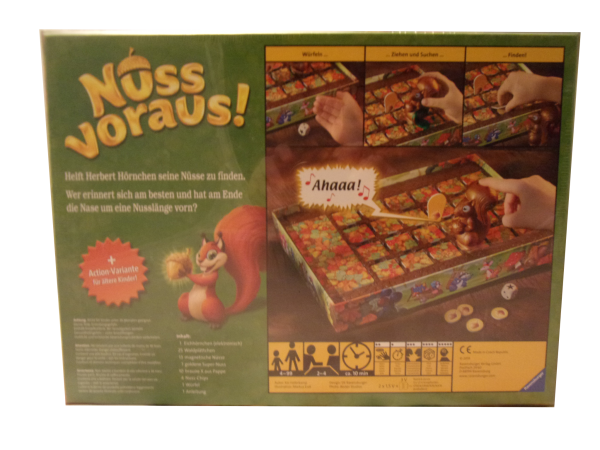 Nuss voraus Neuware