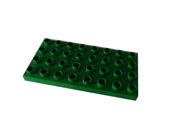 LEGO® DUPLO® 4x8 Platte dunkelgrün gebraucht
