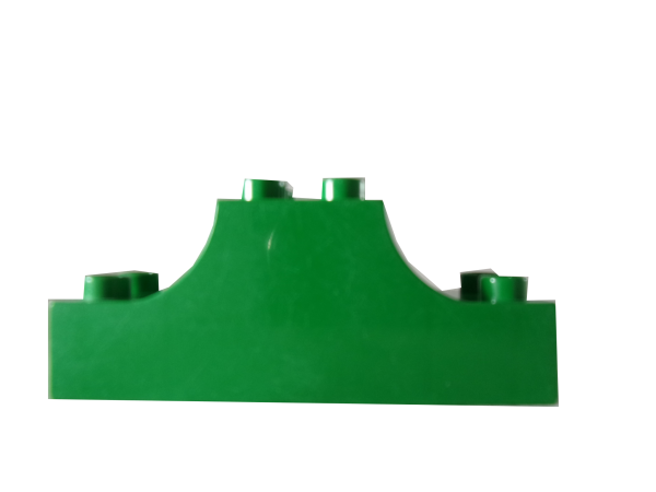 LEGO® DUPLO® Dachstein 2 x 6 dunkelgrün gebraucht