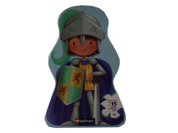 15 Teile Puzzle Ritter Victor gebraucht
